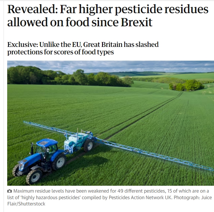 The Guardian: What are highly hazardous pesticides and how are they used in the UK?