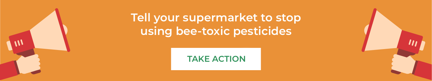 Tell your supermarket to stop using bee-toxic pesticides